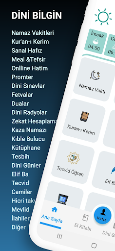 Namaz vaxtı, Quran, qiblə