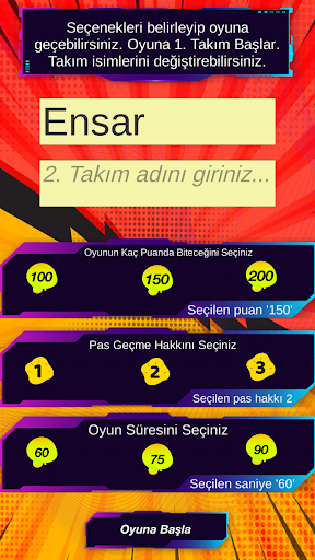 İslami Tabu Oyunu