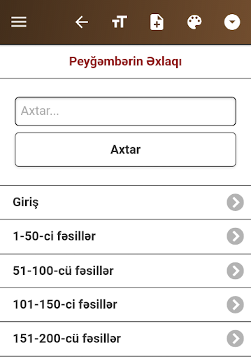 Peyğəmbərin Əxlaqı