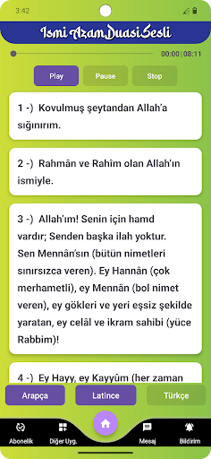 İsmi Azam Duası - Sesli Okunuş